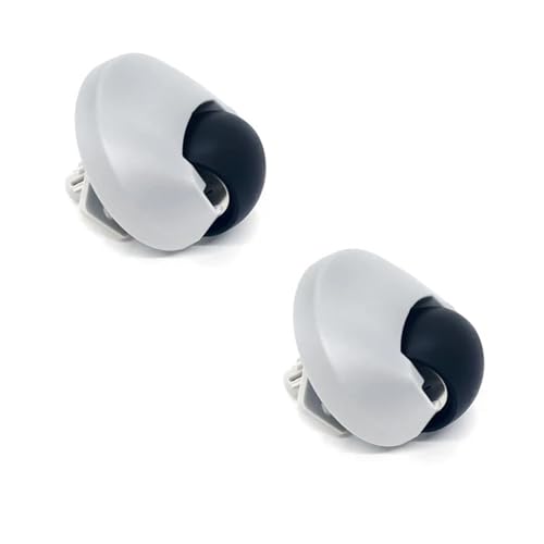 ZGHQHCDRH Lenkrolle, Kompatibel Mit Roborock, S5 MAX S55 Max S6 S6 Pure S6 MAXV S7 S70 S75 E4 Staubsauger-Antriebsräder Staubsaugerräder(White 2pcs) von ZGHQHCDRH