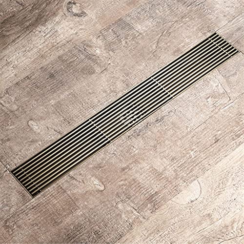 ZGHQHCDRH Linearer Duschablauf mit Haarsieb, rechteckiger Duschbodenablauf aus Edelstahl 304 mit Abnehmbarer Abdeckung, 23,6 Zoll ZGHQHCDRH Linearer Duschablauf mit Haarsieb, rechteckiger Duschbodenablauf aus Edelstahl 304 mit Abnehmbarer Abdeckung, 23,6 Zoll von ZGHQHCDRH