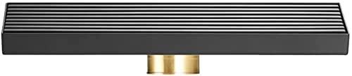 ZGHQHCDRH Linearer Duschablauf mit Haarsieb, rechteckiger Duschbodenablauf aus SUS304 mit Abnehmbarer Abdeckung, Bodenablauf und Keller(60cm(23.6'')) von ZGHQHCDRH