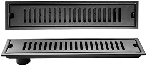 ZGHQHCDRH Linearer Duschablauf mit Haarsieb, rechteckiger Duschbodenablauf aus SUS304 mit Abnehmbarer Abdeckung, Bodenablauf und Keller(70cm/27.5'') von ZGHQHCDRH
