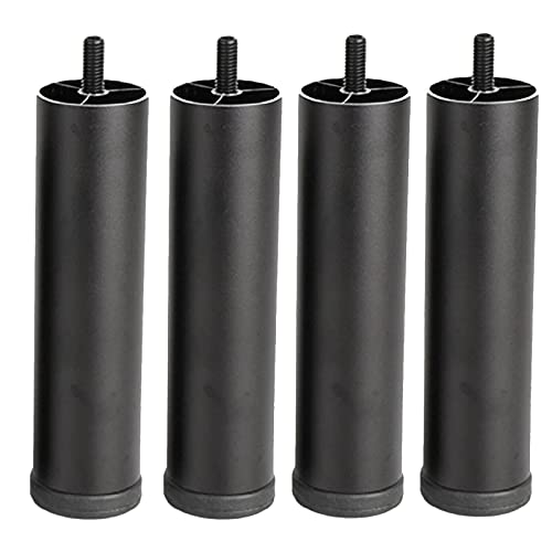 ZGHQHCDRH Möbelheber, 4 Stück verstellbare Möbelbeine, Dicke Metallschrankbeine, Tischbeine, verstellbare Füße for Sofa, Bett, Schrank, Couch, Küche, Frühstücksbar, Fernseher(25cm/9.8in) von ZGHQHCDRH