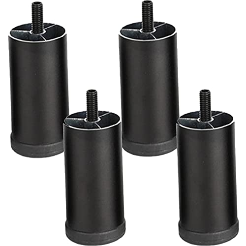 ZGHQHCDRH Möbelheber, 4 Stück verstellbare Möbelbeine, Dicke Metallschrankbeine, Tischbeine, verstellbare Füße for Sofa, Bett, Schrank, Couch, Küche, Frühstücksbar, Fernseher(8cm/3.1in) von ZGHQHCDRH