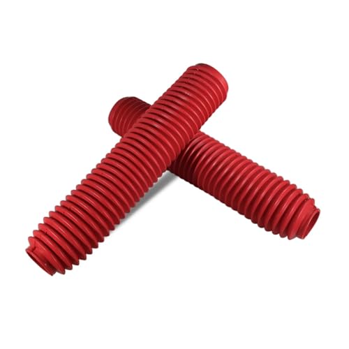 ZGHQHCDRH Motorrad Gabel Passend für Honda CR250R CR480R CR125R CR500R NX650 XL600R XL600V Motorradgabel Stoßdämpfer Staubschutz(Red) von ZGHQHCDRH