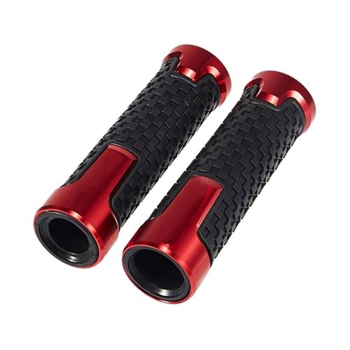 ZGHQHCDRH Motorrad Gabel Passend für Honda NC750X 2011-2020 7/8 '' 22mm Bar Ends Motorradgriffe Motorradlenkerenden(Red) von ZGHQHCDRH