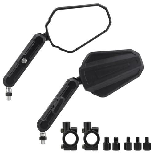ZGHQHCDRH Motorrad-Seitenspiegel Seitenspiegel Klappbare Motorrad-Rückspiegel Offroad-Passform für KTM 390 Duke 790 890 Adventure R 1050 1090 Adventure/R von ZGHQHCDRH