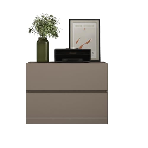 ZGHQHCDRH Nachttisch, Bücherregal, einzigartiger Nachttisch, moderner, Holz-Beistelltisch, Kommode for Schlafzimmer, Bauernhaus-Möbel, Aufbewahrungsorganisator(Light Brown) von ZGHQHCDRH