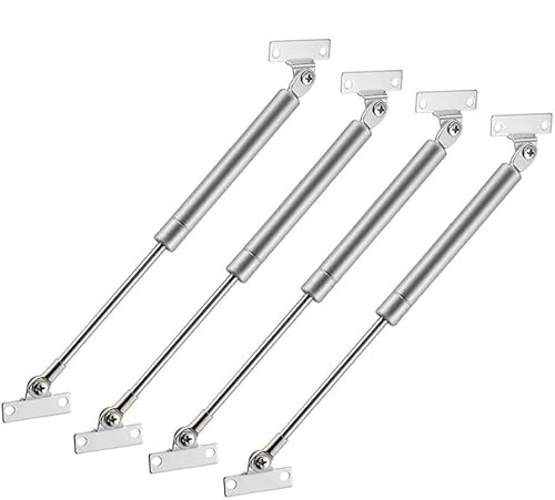 ZGHQHCDRH Pneumatische Hydraulikstütze, 4 Stück pneumatische Strebenkolben for Bar, Küchenschrank, Schrank, Boxspringscharnier, Türscharnier mit Absenkautomatik(30N) von ZGHQHCDRH