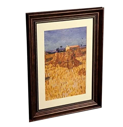 ZGHQHCDRH Retro-Bilderrahmen, Familie Großer Bilderrahmen Retro Rahmen Wand Foto Hängen Pendel Kreative Bilderrahmen Bilderrahmen Klassisch(16 inch) von ZGHQHCDRH