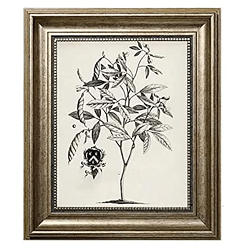 ZGHQHCDRH Retro-Bilderrahmen, Retro-Bilderrahmen aus Kunstharz, stabile Struktur for die Dekoration im Home-Office, Bilderrahmen for Familienfreunde, Hochzeitsgeschenk(33.7 * 28.6CM) von ZGHQHCDRH