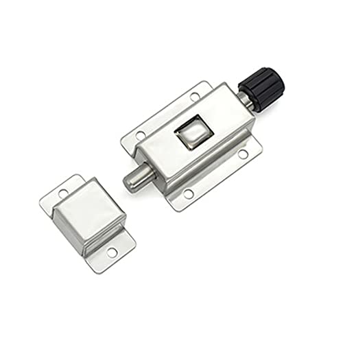 ZGHQHCDRH Riegel, Oberflächenriegel, massiver Edelstahl-Oberflächenriegel, Schiebe-Oberflächentürriegel for Zuhause, Schlafzimmer, Tor, Fenster, Zäune von ZGHQHCDRH