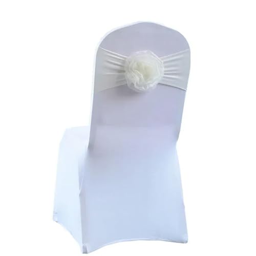 ZGHQHCDRH Stuhl-Schleifen, Elastische Grenadi-Band-Schleife, Blumen-Stuhl-Knoten-Abdeckung auf der Rückseite, Schärpen for Hotel, Bankett, Hochzeit, Party, Event-Dekoration(Begie) von ZGHQHCDRH