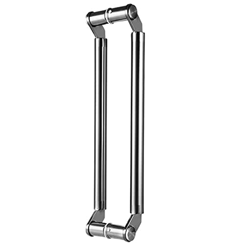 ZGHQHCDRH Türgriff, Eintrag s, Runde doppelseitige Schiebetür innen außen for Schiebetür Schwingtür, Voll Edelstahl gebürstet Nickel Finish(Gray,Length150CM) von ZGHQHCDRH