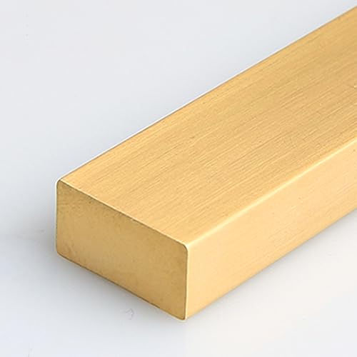 ZGHQHCDRH Übergangsleiste aus Messing for Bodenbeläge – 100 cm Nahtabdeckleiste for Fliesen zu Vinyl, wasserdicht und langlebig(15mmx10mm) von ZGHQHCDRH