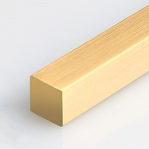 ZGHQHCDRH Übergangsleiste aus Messing for Bodenbeläge – 100 cm Nahtabdeckleiste for Fliesen zu Vinyl, wasserdicht und langlebig(5mmx5mm) von ZGHQHCDRH