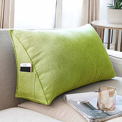 ZGHQHCDRH Ultimatives Lendenstützkissen für das Kopfteil von Bett und Sofa – weiches Lesekissen mit atmungsaktivem, abnehmbarem und waschbarem Bezug – ideal für Rückenunterstützung und Komfort von ZGHQHCDRH