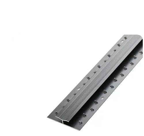 ZGHQHCDRH rutschfeste Aluminium-Übergangsleiste for Teppich und Boden, 90 cm – langlebiger Kantenschutz for Glatte Bodenübergänge(Gray) von ZGHQHCDRH