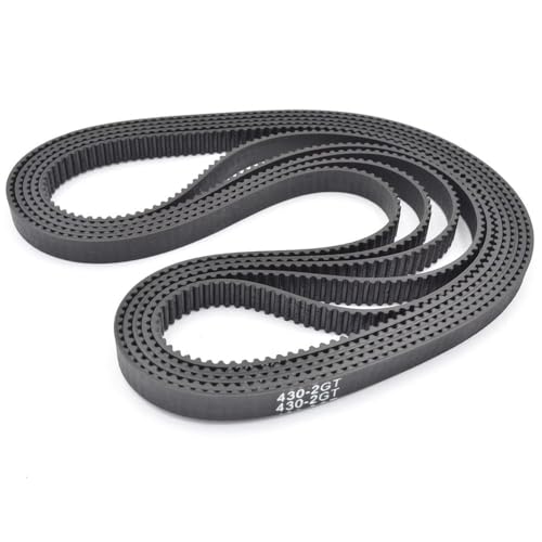 Zahnriemen, 2GT Closed Loop Gummiriemen, Zahnteilung 2 mm, 148~170, 1 Stück(304MM*15MM) von ZGHQHCDRH