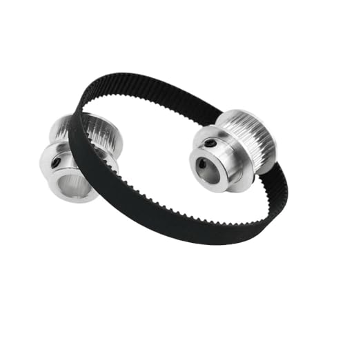 Zahnriemen, GT2-Gummiriemen mit hoher Positioniergenauigkeit und 32-Zähne-Rad, 1 Stück(160MM*6MM*5MM) von ZGHQHCDRH