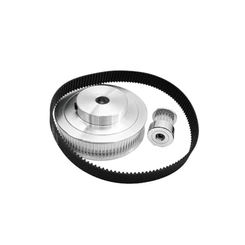 Zahnriemen, GT2-Riemenspannrad, Drehzahlreduzierung 4:1/1:4, Riemenscheibe mit stärkerer Flexibilität for 3D-Drucker, 1 Stück(264MM*3MM*5MM) von ZGHQHCDRH