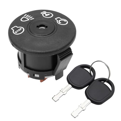 Zündstartschalter Rasenmäher Zündung Starter Schalter Mit 2 Schlüssel Fit Für Husqvarna Poulan Handwerker Sears 193350 532193350 Zündung Steuerschalter von ZGHQHCDRH