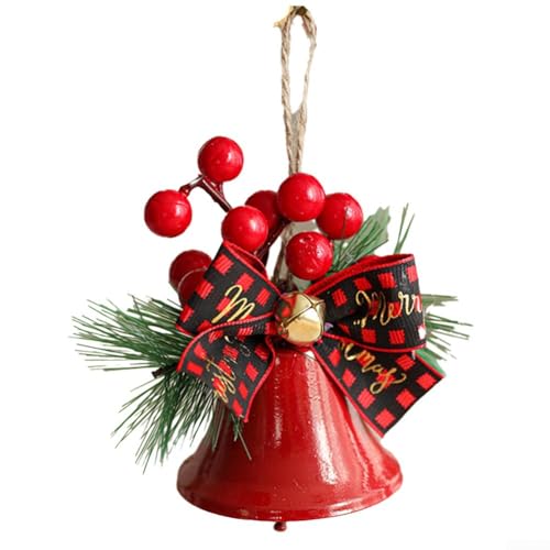 festlicher Schmuck, Bells of Joy Stilvoller Weihnachtsbaumschmuck mit klassischem Schleifendesign(A) von ZGHQHCDRH