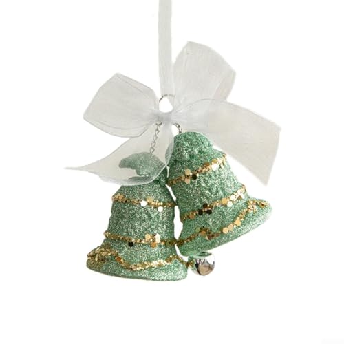 festlicher Schmuck, Einfach aufzuhängende grüne Ornamente schmücken Ihr Zuhause for die Weihnachtszeit(Bell Style) von ZGHQHCDRH