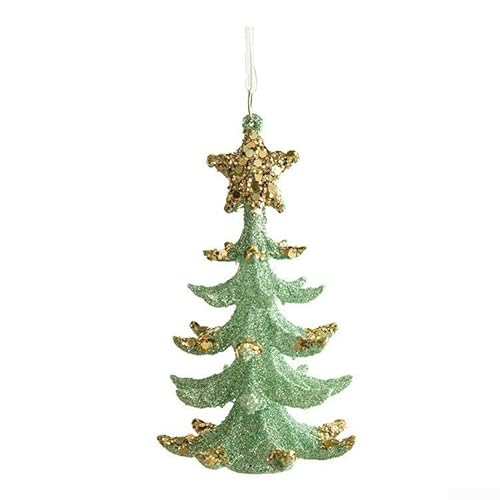 festlicher Schmuck, Einfach aufzuhängende grüne Ornamente schmücken Ihr Zuhause for die Weihnachtszeit(Christmas Tree) von ZGHQHCDRH
