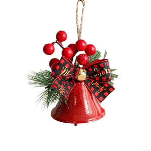 festlicher Schmuck, Innovative Weihnachtsglocken-Anhängerdekoration, perfekt geeignet for Verschiedene Feiertagsdekorationsbedürfnisse zu Hause(A) von ZGHQHCDRH