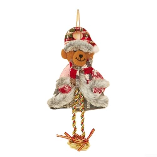 festlicher Schmuck, Skurrile Weihnachtsglocken-Ornamente mit einzigartigen Charakteren for Festliche Feiern(Bear) von ZGHQHCDRH