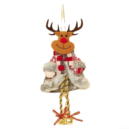 festlicher Schmuck, Skurrile Weihnachtsglocken-Ornamente mit einzigartigen Charakteren for Festliche Feiern(Deer) von ZGHQHCDRH