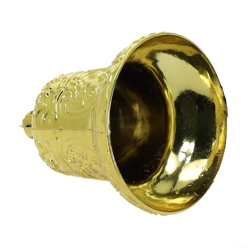 festlicher Schmuck, Weihnachtsbaumglocke, Partydekoration, Loch for Aufhängen, einzigartiges Texturdesign, weihnachtliche Atmosphäre, leicht, mehrere Größen, Kunststoffmaterial(6cm) von ZGHQHCDRH
