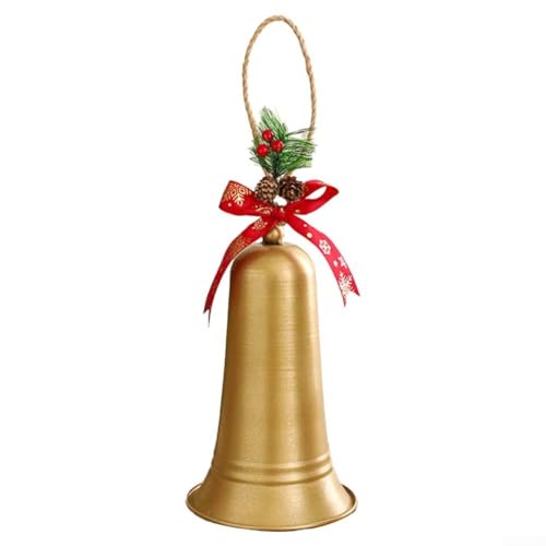 festlicher Schmuck, Weihnachtsglocken, Bastelglocken, Ornamente mit Bindfäden, Jingle Bells, Weihnachtsbaumdekoration(D) von ZGHQHCDRH