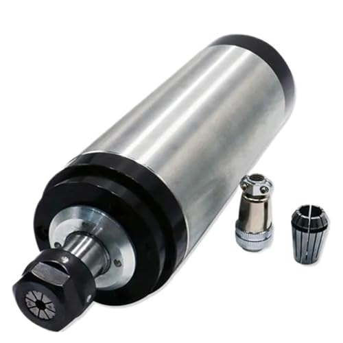 1,5 KW/2,2 KW Spindel Wasserkühlung Spindelmotor 1500 W 65 Mm ER11 CNC-Spindel Mit 4 Stück Lager 24000 U/min For CNC-Graviermaschine Präzision Effizient(1.5KW 80mm er16) von ZGJIAJU