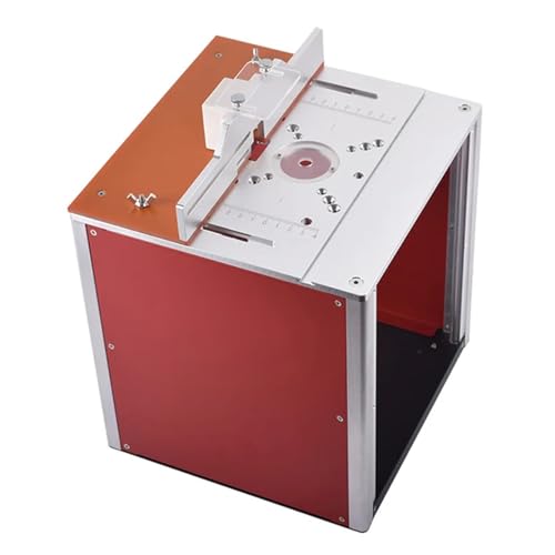 1 Set Aluminium Router Tisch Einsatz Platte & Feste Chassis Unterstützung Elektrische Holz Fräsen Flip Board Guide Set Tisch Sah Werkbank Präzise Einfach(A SET) von ZGJIAJU