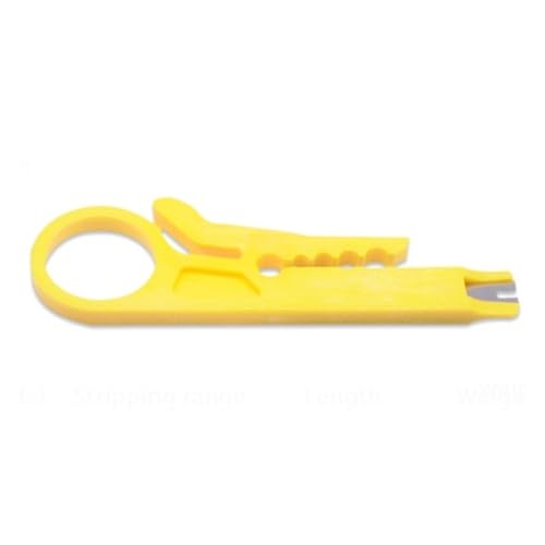 1PC Draht Stripper Messer Crimper Zange Crimpen Werkzeug Kabel Abisolieren Draht Cutter Multi Werkzeuge Schnitt Linie Multifunktionale Hand Werkzeuge(Silver) von ZGJIAJU