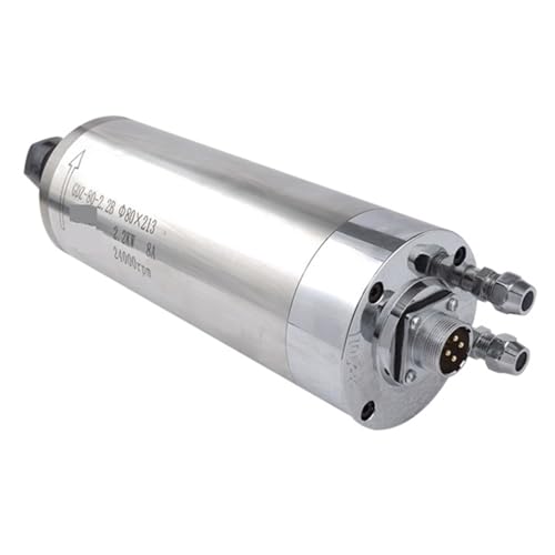 2,2 KW Spindelmotor Wassergekühlt 80 Mm ER20 2200 W CNC-Spindel For CNC-Fräser-Graviermaschine Mit 4 X Lagern Präzision Effizient 2,2 KW Spindelmotor Wassergekühlt 80 Mm ER20 2200 W CNC-Spindel For CNC-Fräser-Graviermaschine Mit 4 X Lagern Präzision Effizient von ZGJIAJU