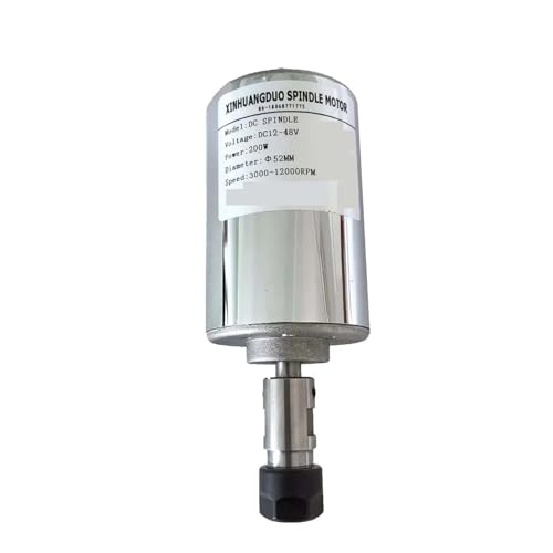 200 Watt/300 Watt/400 Watt/500 Watt Spindel Graviermaschine Spindelmotor Luftkühlung Cnc Spindel Gleichstrommotor CNC Graviermaschine ER11 Oder ER16 Präzision Effizient(200W ER11 Spindle) von ZGJIAJU