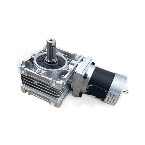 5:1-100:1 Schneckengetriebe-Untersetzungsmotor, bürstenloser Gleichstrommotor, 24 V, 3000 U/min, 125 W(Ratio 60 to 1) von ZGJIAJU