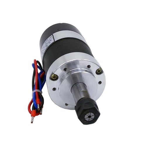 55 Mm PCB, 300 W, Luftgekühlter Bürstenloser Spindelmotor, Graviermaschine, 48 V, 12000 R, Netzteil, Treiber + Klemme Präzision Effizient(300W Set 2) von ZGJIAJU