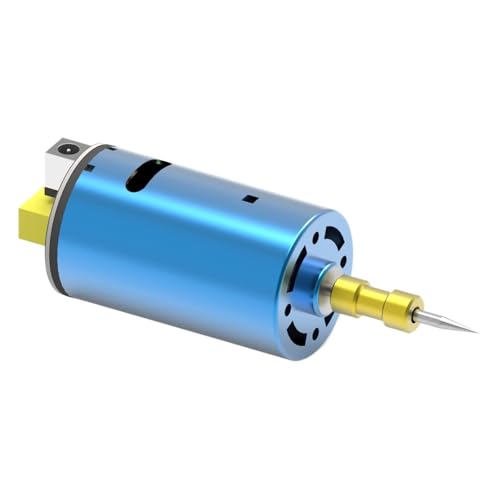 555 Spindelmotor 12V Ersatzteile For CNC-Graviermaschine Präzision Effizient(With Milling Cutter) von ZGJIAJU