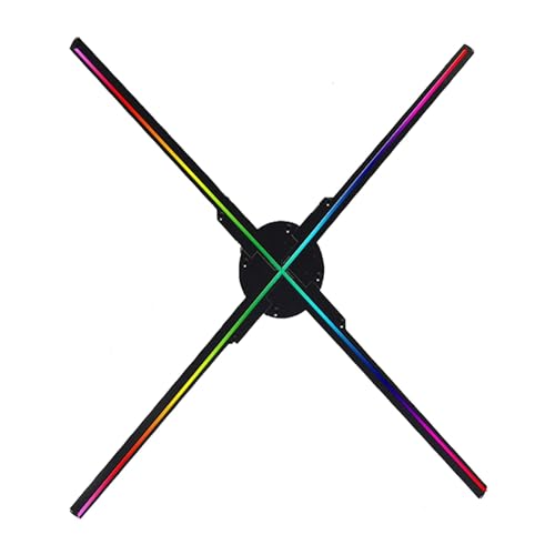 65CM 576LED WiFi 3D Holographische Fan Projektor LED Fan Naked Eye Werbung Maschine Wand Montiert Werbung Maschine von ZGJIAJU