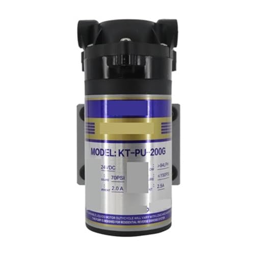 75–400 Gpd 24 V Wasser-Booster-Membranpumpe, Naturdruck-Vakuum-Wasserfilter-Teile For Umkehrosmose-Systeme For Privathaushalte(200GPD) von ZGJIAJU