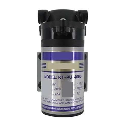 75–400 Gpd 24 V Wasser-Booster-Membranpumpe, Naturdruck-Vakuum-Wasserfilter-Teile For Umkehrosmose-Systeme For Privathaushalte(400GPD) von ZGJIAJU