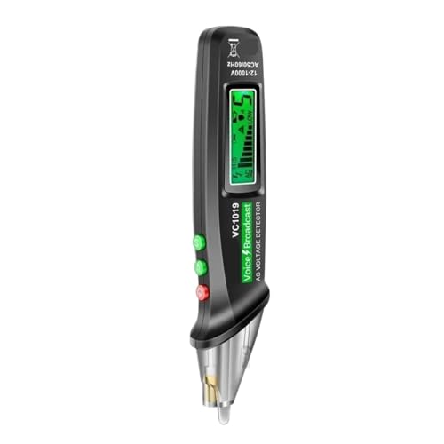 Berührungsloser Spannungsprüferstift Sprachübertragung Rotlaser-Erkennung Volt Strom Stift Elektrisches Testerwerkzeug Berührungsloser Spannungsprüferstift Sprachübertragung Rotlaser-Erkennung Volt Strom Stift Elektrisches Testerwerkzeug von ZGJIAJU