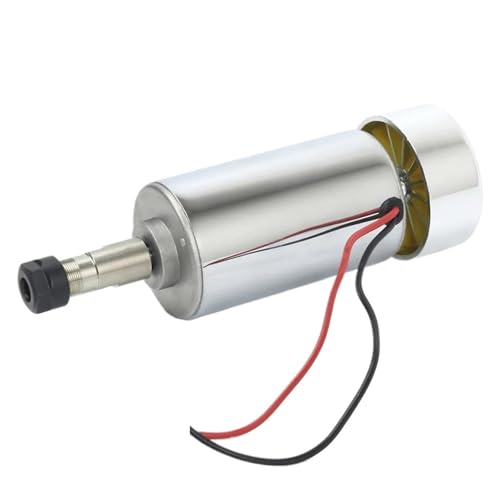 CNC 200W 300W 400W 500W 12-48V DC Luftgekühlter Spindelmotor Mit ER11 / ER16 Spannzange For Graviermaschine Präzision Effizient(300W ER11) von ZGJIAJU