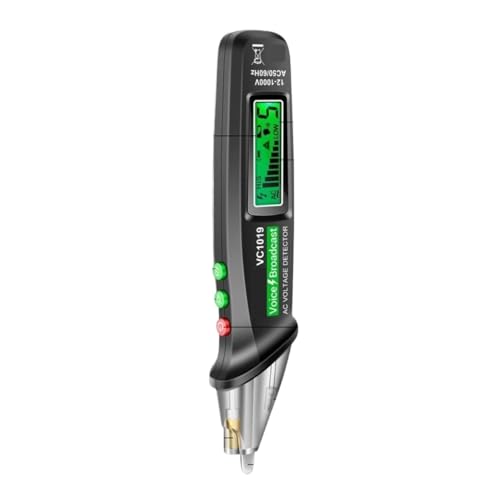 DC AC Test Stift Stimme Broadcast Spannung Detektor Strom Nicht-Kontaktieren Stift Elektrische Tester Meter Werkzeug DC AC Test Stift Stimme Broadcast Spannung Detektor Strom Nicht-Kontaktieren Stift Elektrische Tester Meter Werkzeug von ZGJIAJU