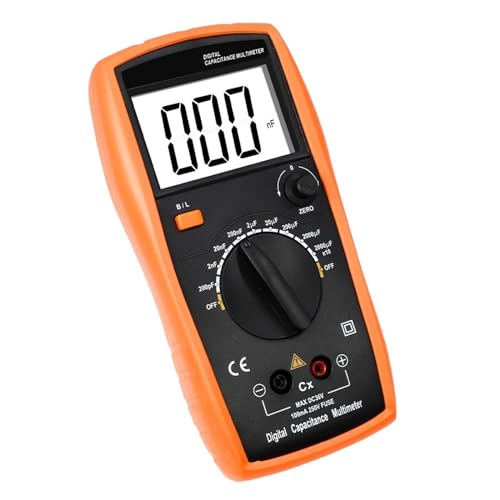 Digitales Kapazitätsmessgerät, Hochpräzises Handkondensator-Testgerät, Auto-Werkzeug, 200 PF-20000 UF, Induktivität, LCR-Multimeter von ZGJIAJU