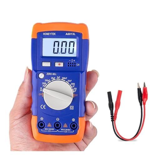 Digitales LCR-Messgerät, Kondensator-Induktivitätsmessgeräte, Tester, Elektrische Messgeräte Mit Summer(A6013L) von ZGJIAJU