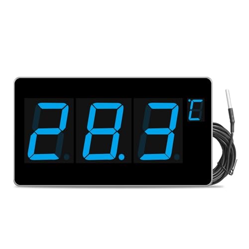 Digitales Thermometer For Pool Und Zuhause, For Sauna, Mit Temperatursensor, 300 Cm Drahtmeter Genaue Messung Digitales Thermometer For Pool Und Zuhause, For Sauna, Mit Temperatursensor, 300 Cm Drahtmeter Genaue Messung von ZGJIAJU