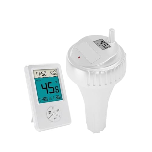Drahtloses Digitales Poolthermometer LCD Indoor Swimming SPA Whirlpools Teiche Aquarium Schwimmender Wassertemperaturmonitor Genaue Messung Drahtloses Digitales Poolthermometer LCD Indoor Swimming SPA Whirlpools Teiche Aquarium Schwimmender Wassertemperaturmonitor Genaue Messung von ZGJIAJU